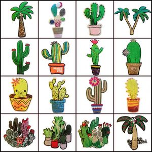 Venta al por mayor cactus <span class=keywords><strong>cocotero</strong></span> planta parche decoración apliques para disfraz - Product Image 2