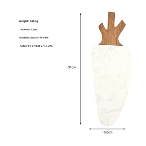 Planche à découper personnalisée en <span class=keywords><strong>marbre</strong></span> et bois d'acacia, plateau à fromage de Noël, <span class=keywords><strong>plaque</strong></span> de service simple en roche blanche imprimée - Product Image 6