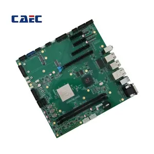 New Loongson 3A5000 Processor M.2 Ethernet SATA Industrial MicroATX Motherboard Featuring DDR4 Memory 64GB High