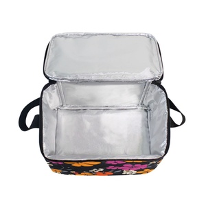 Sac isotherme portable pour déjeuner, en aluminium, bon marché, capacité 20L, motif lettres, logo personnalisé, réutilisable, pour 8 canettes - Product Image 2