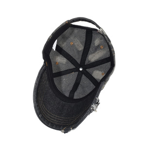 Gorra de Béisbol de Mezclilla Vintage 2026 con Agujeros de PVC, Unisex, Ajustable, Protección Solar, para Exteriores, Estilo Joker - Product Image 2