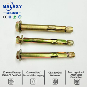 Ancrages muraux creux en acier inoxydable 304 Malaxy, type O L C, fixations à expansion, ancres à manchon durables - Product Image 3