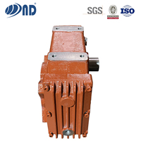 ND P12004 Multiplicateur de boîte de vitesses 1:4 75Hp 540Rpm avec entrée 16/32 Z13 Sortie hydraulique 1 3/8 "Z6 Femelle
