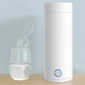 Hervidor de <span class=keywords><strong>agua</strong></span> eléctrico portátil para turista, calentador de <span class=keywords><strong>agua</strong></span> <span class=keywords><strong>pequeño</strong></span> para coche, <span class=keywords><strong>termo</strong></span> con calefacción, venta al por mayor - Product Image 2