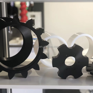Endüstriyel aşınmaya dayanıklı kendinden yağlama düz dişliler büyük modüllü plastik şanzıman parçası plastik naylon pinyon dişli - Product Image 4
