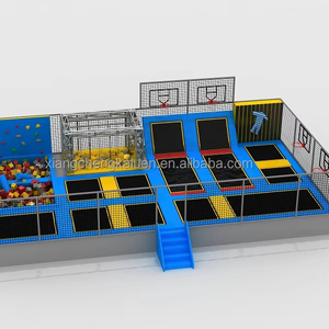 Cama Elástica Popular para Centros Comerciales, Interior y Exterior, Equipo <span class=keywords><strong>de</strong></span> Parque <span class=keywords><strong>de</strong></span> Trampolines, Gimnasio, Cama Elástica Interior para Niños y Adultos - Product Image 2