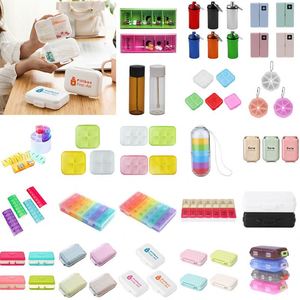 Boîte à pilules en plastique pour 7 jours, vente en gros, collection printemps 2024, pour voyage - Product Image 3