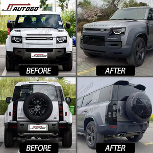 Nuevo diseño PP ABS Material Body Kit para <span class=keywords><strong>Land</strong></span> <span class=keywords><strong>Rover</strong></span> Defender L663 Actualización a OCTA Parachoques trasero delantero Rejilla Rueda Arco Tubo trasero - Product Image 2