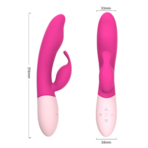 YLove USB recargable conejo vibrador silicona suave punto <span class=keywords><strong>G</strong></span> consolador para mujeres adulto placer juguete para mujeres - Product Image 2