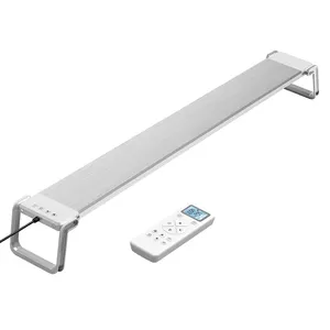 Luz led de acuario de 10 niveles, regulable, 75CM, 90CM, 120CM, para corales de arrecife, sunsun sanrise, color negro