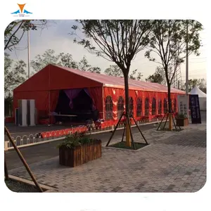 防水PVC红色活动20 × 30米商业极限帐篷
