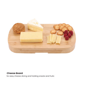 CEB03-1 en gros fromage planche à découper bambou charcuterie planches plateau de service plateau à fromage couteau trancheuse Cutter outils et Gadgets - Product Image 3