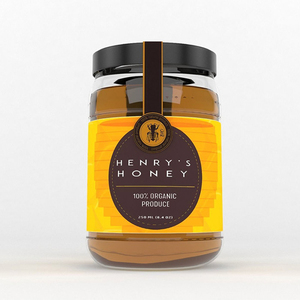 Venta Directa de Fábrica, Etiquetas Personalizadas para Frascos de Miel, Adhesivas, Impresas con UV, Resistentes al Agua, de Vinilo - Product Image 2