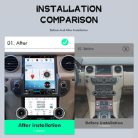 Autoradio et panneau AC Android 13 pour Land Rover Discovery 4 LR4 L319 2010-2016 GPS Multimedia Player Stereo Upgrade Replacement