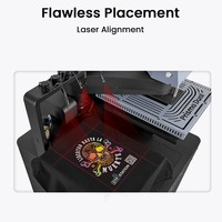 Presse à Chaud Pneumatique Automatique Multifonction Double Station Galaxy pour Sublimation de T-shirts