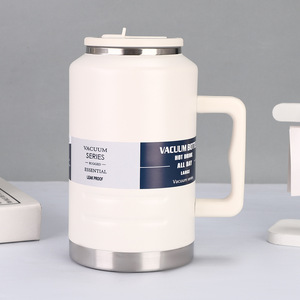 Bouteille d'eau grande capacité 2000 ml en acier inoxydable 304 à double paroi, bouteilles et contenants sportifs sous vide pour produits capillaires - Product Image 1