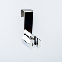 Support de bidet amovible pour toilettes à usage hôtelier avec réservoir en SUS304, crochet et pulvérisateur