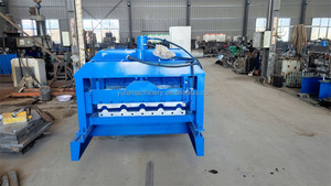 1000mm tấm lợp tre bước 800 lạnh cuộn tạo thành máy 1000mm cuộn dây màu sử dụng máy móc làm gạch - Product Image 6