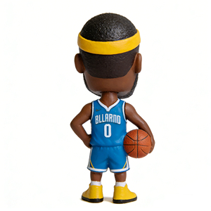 دمى بوب هيد مخصصة لنجوم كرة السلة، هدايا رياضية شخصية من الراتنج لتزيين المكتب والتجميع وهدايا تذكارية للمشجعين - Product Image 3