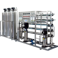 Usine de traitement d'eau potable purifiée 2000 LPH / Système de dessalement RO 2T / Purificateur d'eau 2000LPH Eau déionisée Portable