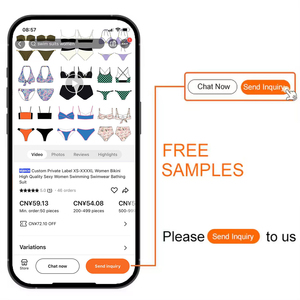 ملابس سباحة صيفية لطيفة للبنات الرضع والأطفال الصغار بنمط حيوانات وأكمام طويلة للحماية من الشمس سريعة الجفاف مصنوعة من البوليستر/النايلون - Product Image 6