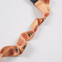 CH Wholesale Sublimation Printing Polyester Lanyards With Logo Custom Certification Keychain OEM ODM ECO Promotion Event Gifts