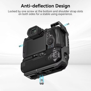 Cage pour appareil photo SmallRig pour <span class=keywords><strong>Canon</strong></span> <span class=keywords><strong>EOS</strong></span> R5 / R6 / <span class=keywords><strong>R5C</strong></span> / R6 Mark II / R6 Mark III avec poignée de batterie BG-R10, cage pour appareil photo 3464B - Product Image 4