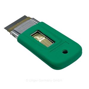Raschietto di sicurezza Unger Ergotec con lama in acciaio da 4 cm per la pulizia del vetro - Product Image 3