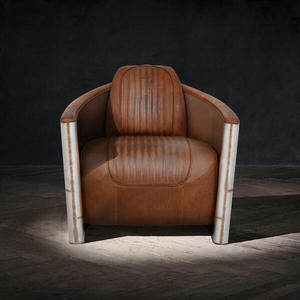 Sillón de Diseño Moderno para Salón, <span class=keywords><strong>Muebles</strong></span> Antiguos, Fundas para Sofá, Sillas de Cuero de Lujo para Sala de Estar - Product Image 5