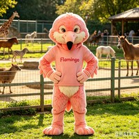 Costume de mascotte Leehom Lapin Blanc Mignon/Grand Lapin de Pâques en EVA/Mousse Sculptée, Tenue en Jean pour Homme Taille Adulte, Idéal pour Parc à Thème/Parade