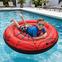 Bouées gonflables en PVC de 40 pouces en forme d'araignée, accessoires de baignade amusants, essentiels de plage d'été pour enfants et adultes