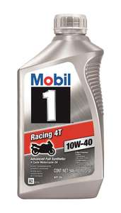 1 Cuarto de Galón de Lubricante Automotriz Mobil 1 Racing 4T 10W-40, Aceite Base para Grasa - Product Image 2
