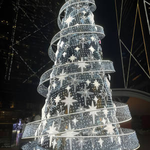 Grote Goede Kwaliteit Staal Ijzerdraad Kerstboom Decoratie Voor Kerstfeest - Product Image 3