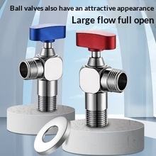 Válvula Angular de Cobre, Gran Caudal, Diseño de Lujo, <span class=keywords><strong>Origen</strong></span> China, para Cocina y Baño, 1 Año de Garantía, Sin Servicio Postventa - Product Image 4