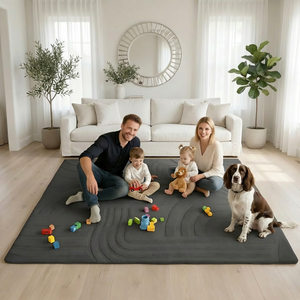 Nuovo Design 2026: Tappeto da Gioco Lussuoso e Morbido in Memory Foam da 3,5 cm per Neonati, Grande Tappeto Tatami Imbottito per Gattonare in Cameretta - Product Image 2