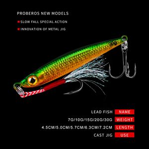 เหยื่อปลอมแบบสปูนสำหรับตกปลาในน้ำจืดและน้ำเค็ม ใช้ได้กับปลาบาส ปลาวาลีย์  สำหรับการตกปลาแบบตีเหยื่อ ตกปลาแบบทรอลลิ่ง ตกปลาแบบจิ๊กกิ้ง  วัสดุโลหะและพลาสติก - Product Image 4