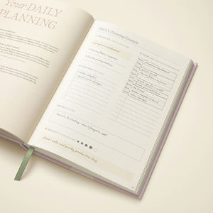 Carnet de planification de la productivité avec planning horaire, <span class=keywords><strong>bloc</strong></span>-notes en spirale pour l'organisation du travail/à domicile, tâches et <span class=keywords><strong>rendez</strong></span>-<span class=keywords><strong>vous</strong></span> - Product Image 3