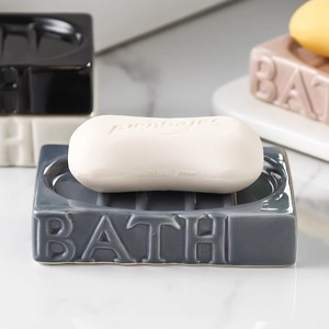 Wholesale Eco Friendly Hotel Elegant Marble Bathroom Shower <strong>Soap</strong> bar Holder Tray Bathtub Mini <strong>Ceramic</strong> <strong>Soap</strong> <strong>Dish</strong> - Product Image 5