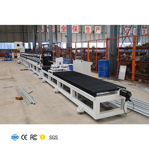 Tốc độ cao độ chính xác cao năng lượng mặt trời Khung bảng điều khiển năng lượng mặt trời khung cuộn tạo thành máy với máy đục lỗ - Product Image 1