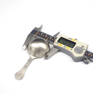 Muỗng Đo Tùy Chỉnh Thìa Thép Không Gỉ Muỗng Tròn Nhỏ 1/4 Muỗng Cà Phê Phù Hợp Với Vỏ Nhôm Nhỏ Sữa Cà Phê - Product Image 5