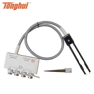 Dispositif de <span class=keywords><strong>Test</strong></span> de pincettes SMD TH26009B, pour mètres LCR, TH26011AS, 4 bornes, kvin - Product Image 1