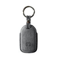 Housse de clé de voiture en Alcantara Xingcong pour Civic CR-V Accord Fit Pilot, étui pour clé intelligente