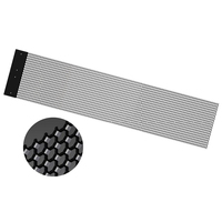Pantalla LED Transparente Holográfica 3D para Interiores P3.91 P6.25 P8 P10, Película LED Flexible Invisible para Ventanas de Vidrio