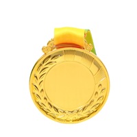 Médailles vierges de Sublimation de médaille de course en alliage de Zinc de haute qualité pour sac Opp de Sport Marathon sans artisanat en métal