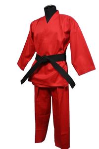 Kimono de couleur rouge bjj gi pour adulte/unisexe bjj gi uniforme - Product Image 4