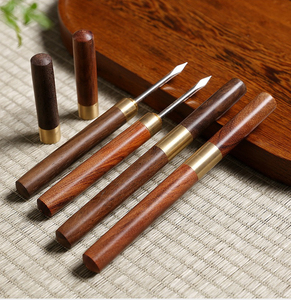 Accessoires classiques de cérémonie du thé en bois de rose, écologiques, Trozo De <span class=keywords><strong>Pastel</strong></span> De Te Puer, Couteau à thé, Couteau à glace - Product Image 1