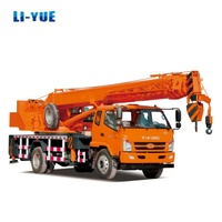Grue de camion télescopique populaire 2026 avec vérin hydraulique 10 tonnes pour engins de construction