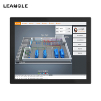 Panel táctil de 17 pulgadas para PC, marco abierto, resistente al agua IP65, todo en uno, ABS, Industrial, Android