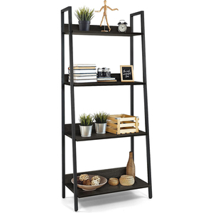 Étagère certifiée EN, durable, avec structure en acier renforcé, <span class=keywords><strong>bois</strong></span> FSC, <span class=keywords><strong>meuble</strong></span> de salon, écologique, gain de place pour - Product Image 2