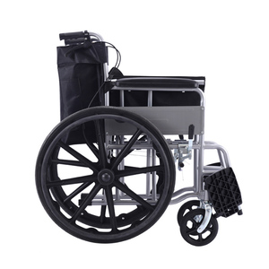 Fauteuil Roulant Manuel Économique Prix d'Usine OEM à Faible Coût Vente Chaude Portable et Léger pour la Rééducation des Personnes Handicapées et Âgées - Product Image 3